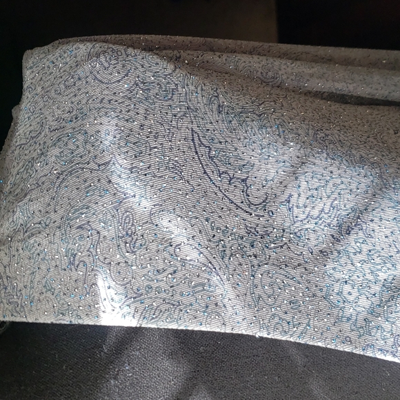 Alex Evenings Light Blue sparkly dress - Picture 11 of 12